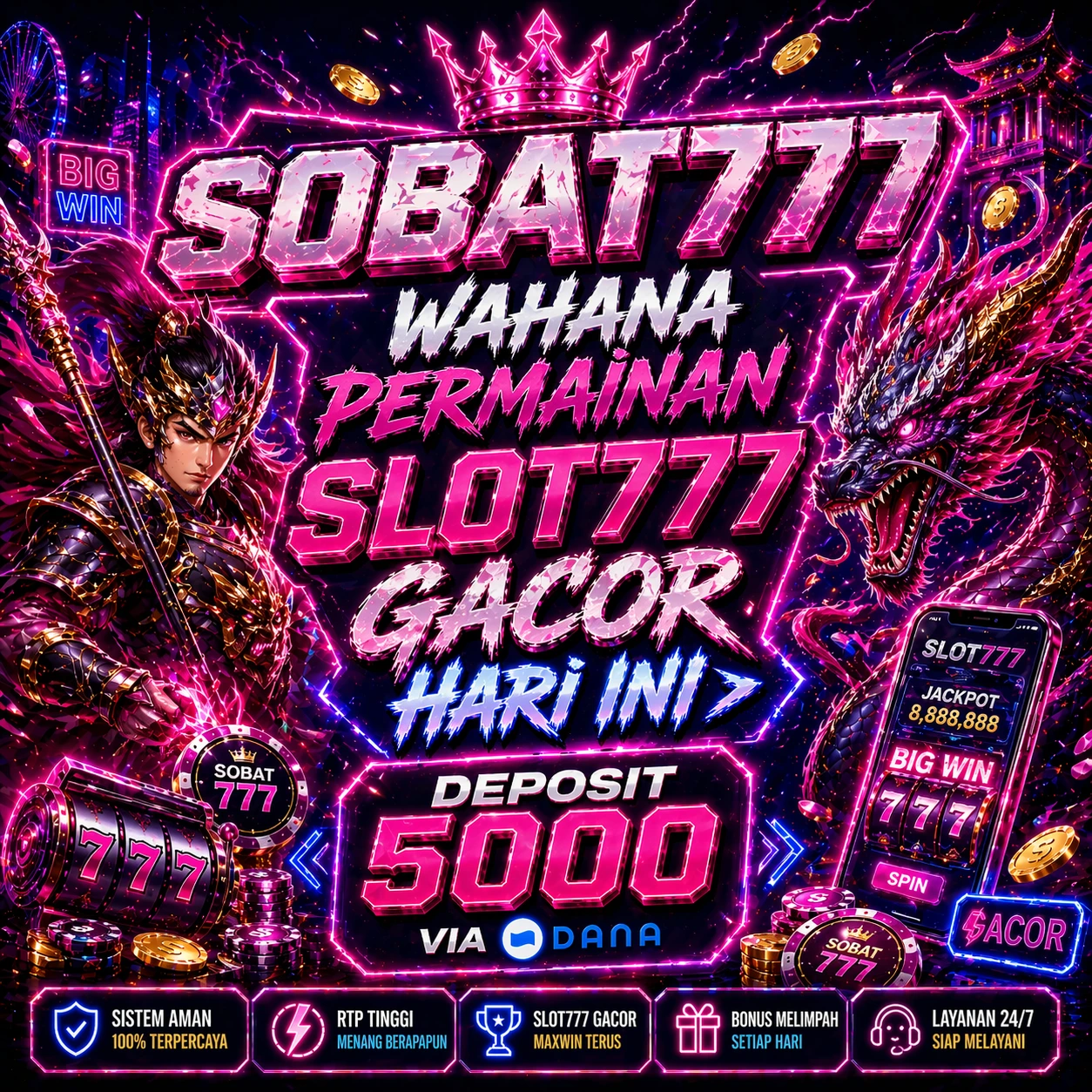 sobat777 Slot777 Gacor Hari Ini Deposit 5000